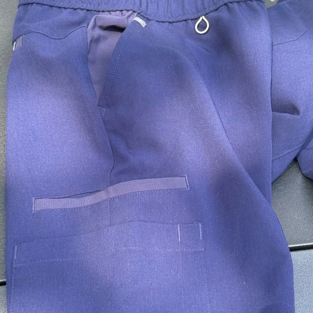 Figs Mens Navy Blue Technical Collection Scrub Jogger Pants M23SW2008 Medium